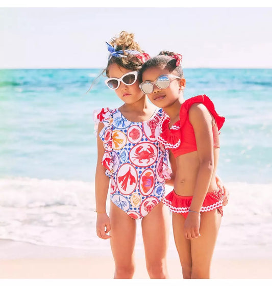 POPPY RECYCLED RIC RAC BIKINI