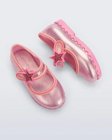 MINI MELISSA HIP BALLERINA STAR PEARLY PINK