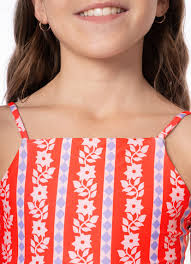 VINTAGE BLOOM EAGLE GIRLS ONE PIECE