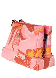 PINK PALMS CORAL BAG