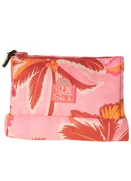 PINK PALMS CORAL BAG