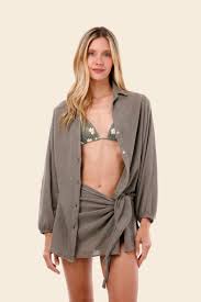 SERENETY GREEN MALLA SHIRT