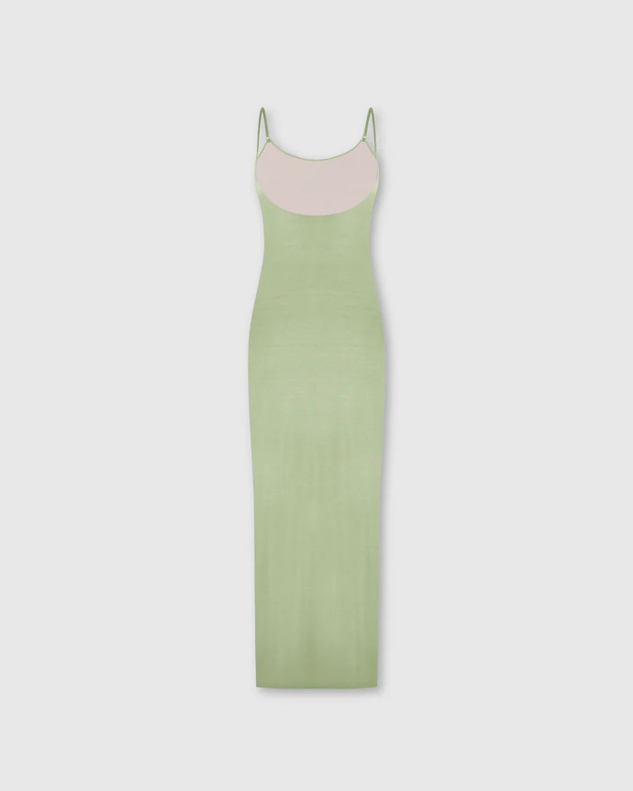 NORA DRESS LIGHT GREEN