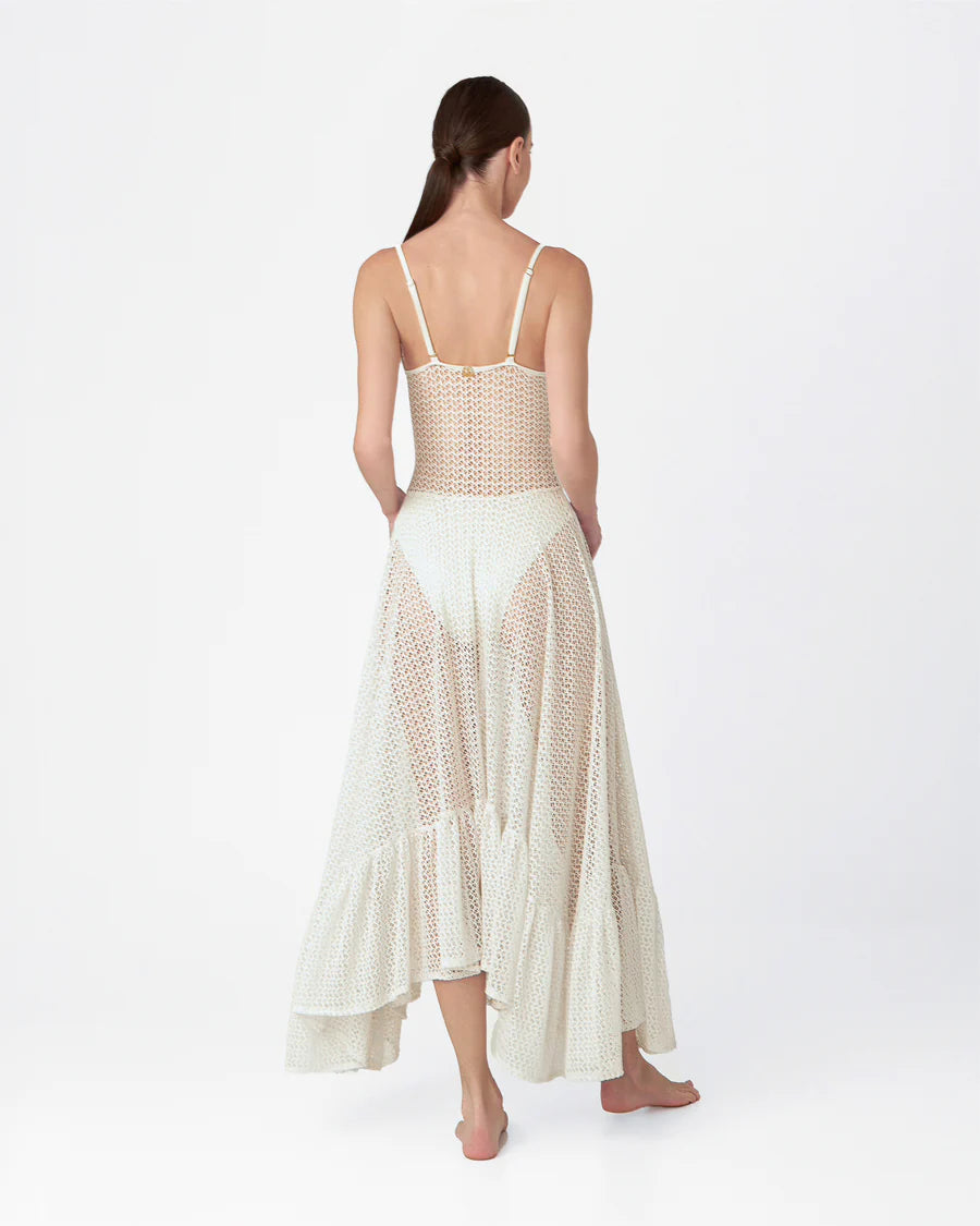 NUBE DRESS WHITE