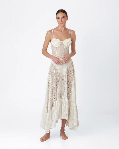 NUBE DRESS WHITE